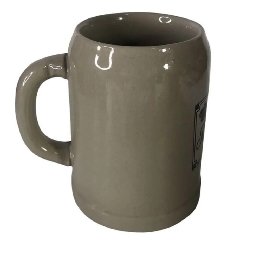 Tuborg Beer Stein 0.5L‎ Gerz West Germany Ceramic Vintage Novelty Mug